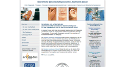 Desktop Screenshot of hno-lev.de